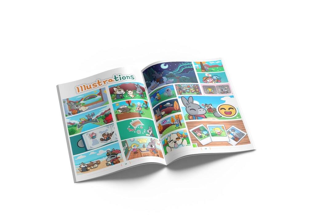 Alt View 3. Meridiem Games - A Tiny Sticker Tale - Magic Book Edition [Nintendo Switch].