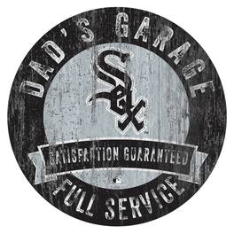 Fan Creations - Chicago White Sox 12" x 12" Dad's Garage Sign - Multicolor