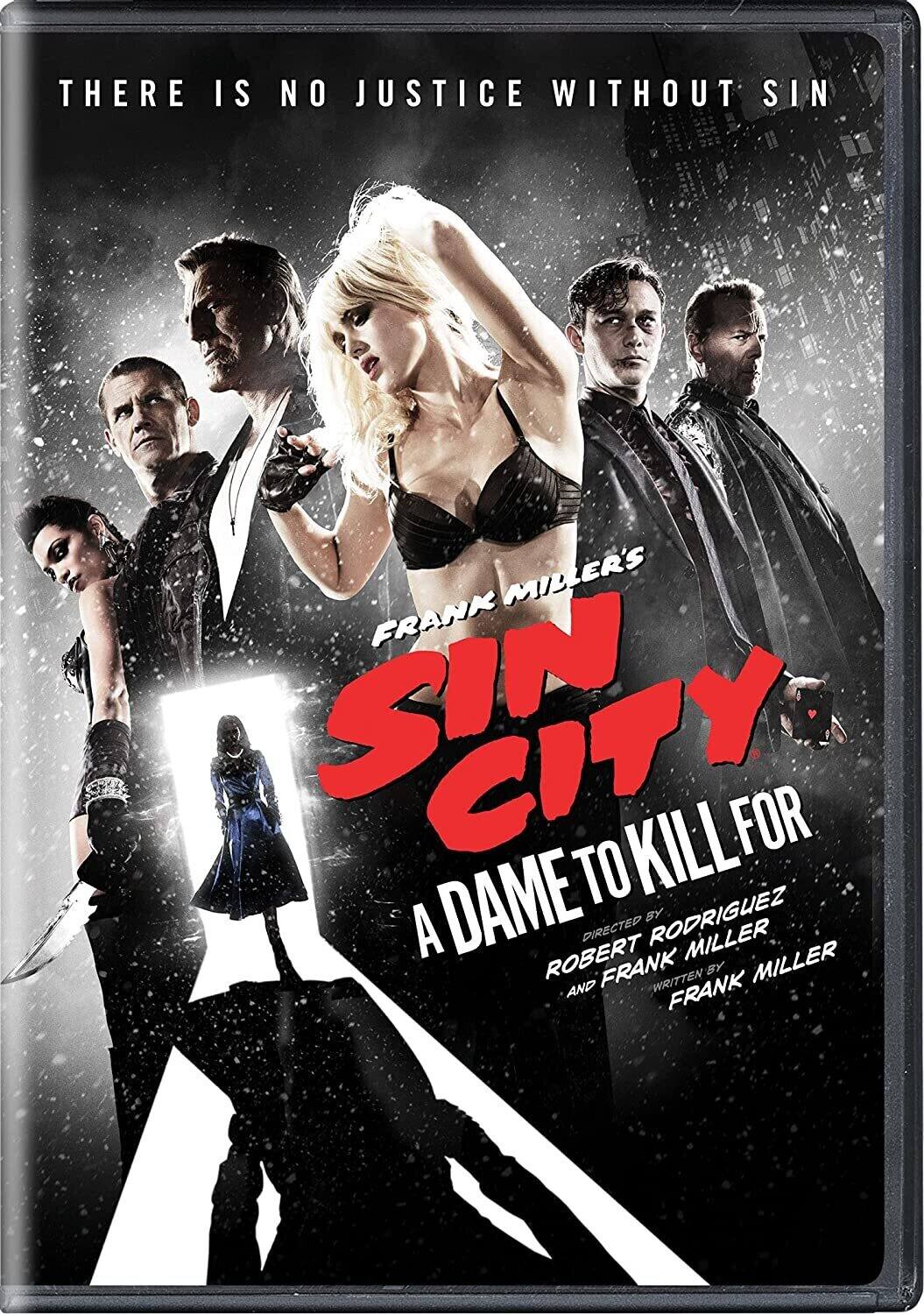Front. Sin City: A Dame to Kill For   - DVD.