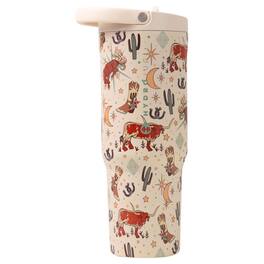 HydroJug - 32 oz Rodeo Sports Water Bottle w/Straw - Tan