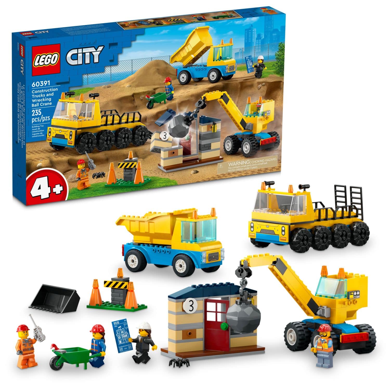 Lego city shops truck sets