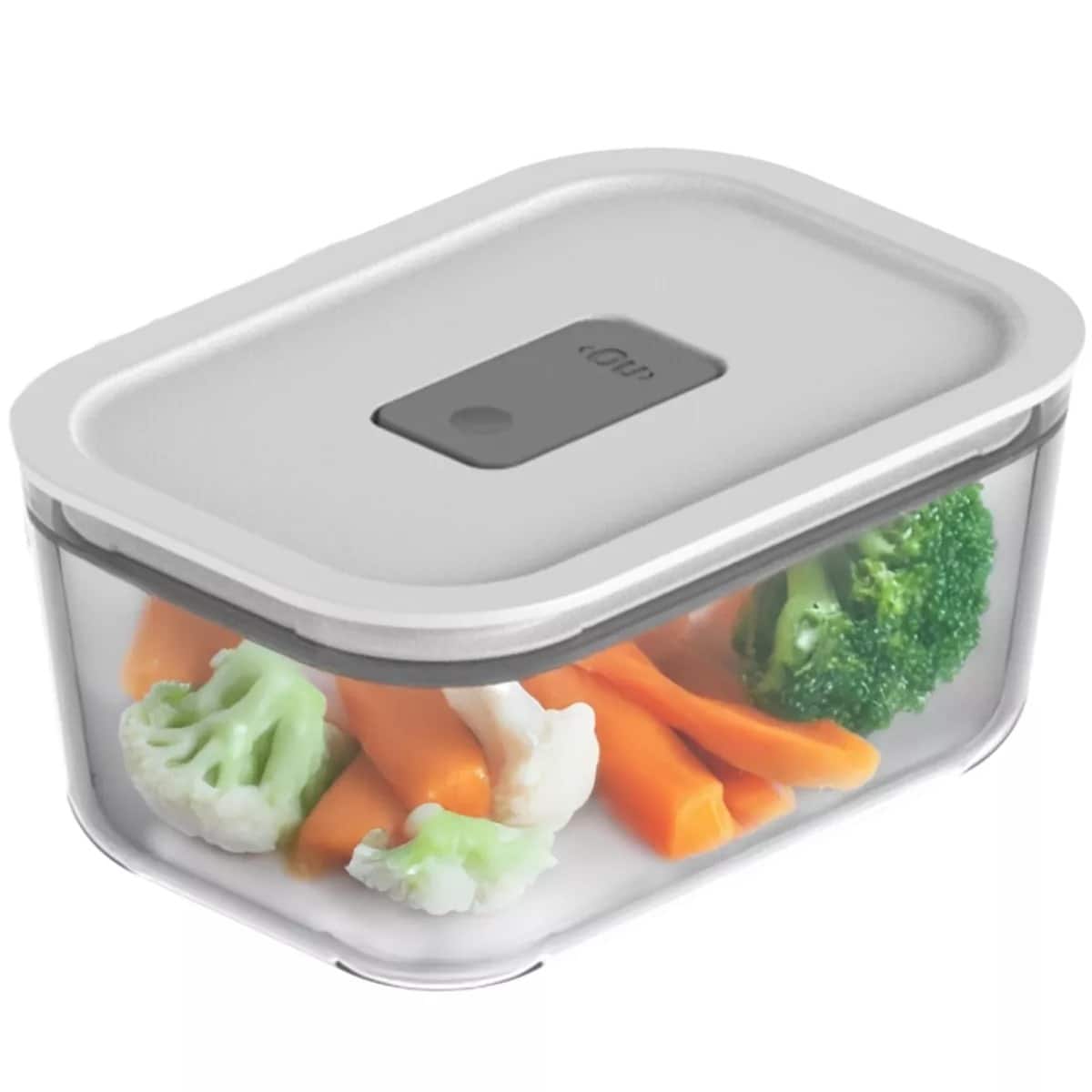 OU - Glass Food Storage Container 3 Cup w Airtight Lid - Oven, Microwave, Freezer & Dishwasher Safe