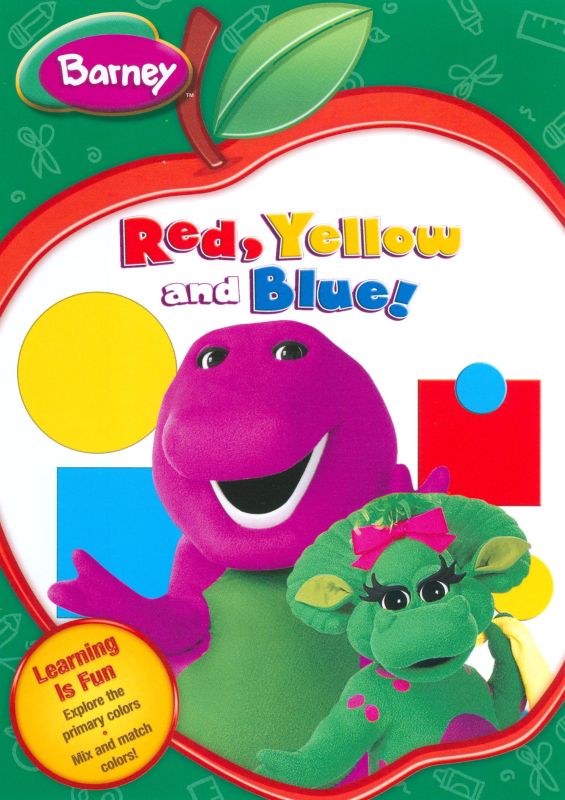 Barney: Red, Yellow and Blue [Back to School Packaging] [DVD]