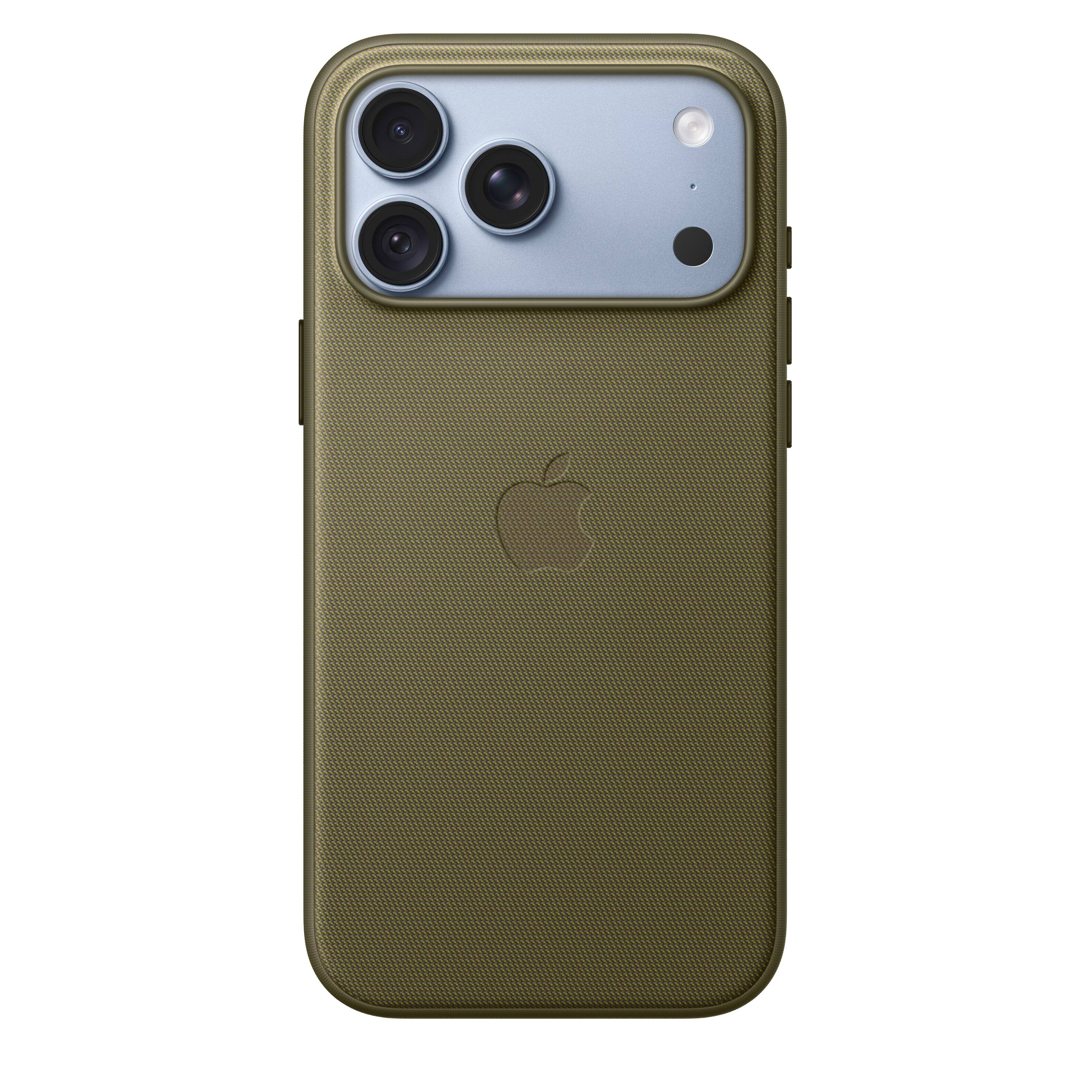 Alt View 2. Apple - iPhone 18 Pro Max TechWoven Case with MagSafe - Olive.