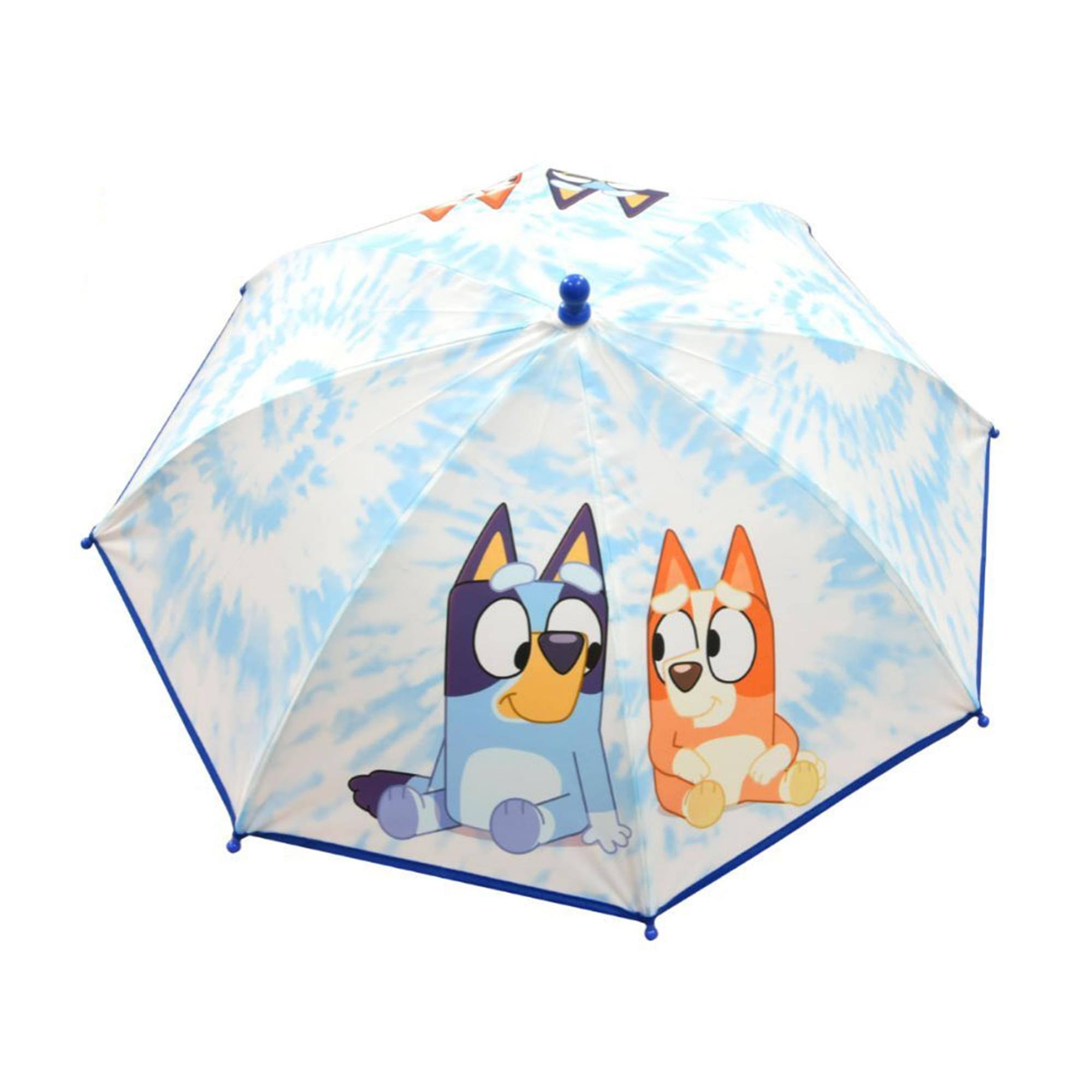 Alt View 1. Berkshire Fashions - Bluey 21-Inch Kid's Umbrella With Clamshell Handle - Multi-Colored.