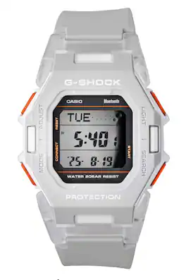 Casio - G-Shock Digital Smartphone Link Plastic Strap Quartz GD-B500S-8 200M Men's Watch - Gray