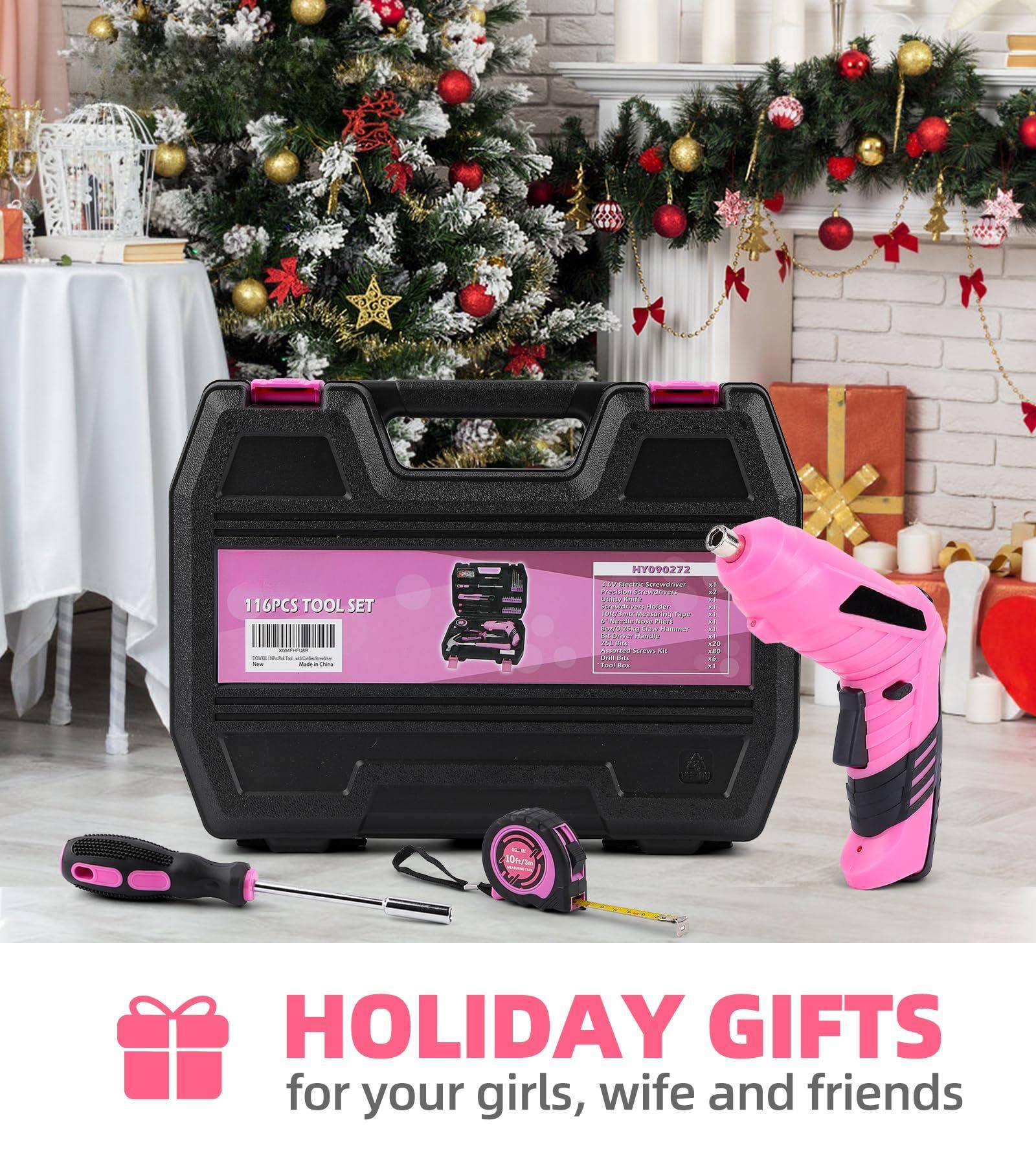 116PCS TOOL SET - HY090272

HOLIDAY GIFTS for your girls, wife and friends