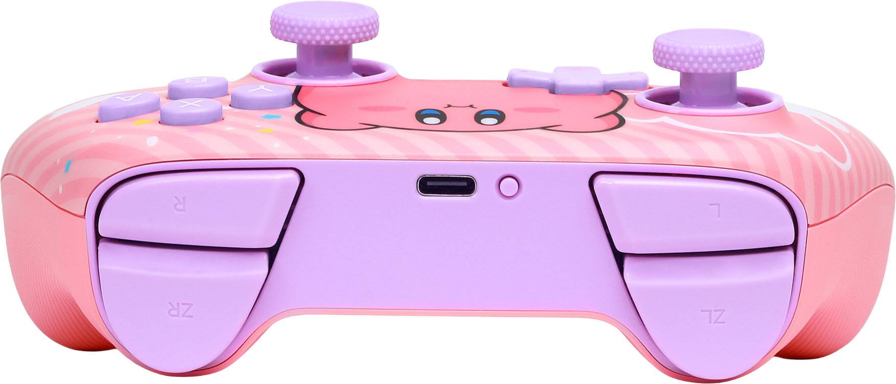 Alt View 13. PowerA - PowerA Advantage Wireless Controller for Nintendo Switch 2 - Kirby Puff - Kirby Puff.