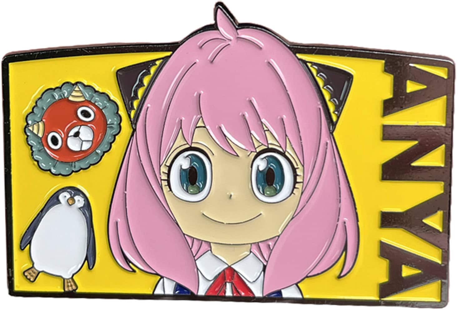 Front. Great Eastern - Spy X Family - The Forgers Family Anya 1.5" Pin.