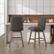 Alt View 13. OSP Home Furnishings - Finley 30" Swivel Barstool 2-Pack - Charcoal/Med Oak.
