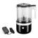 Front. KitchenAid - 5 Cup Cordless Rechargeable Chopper - Onyx Black.