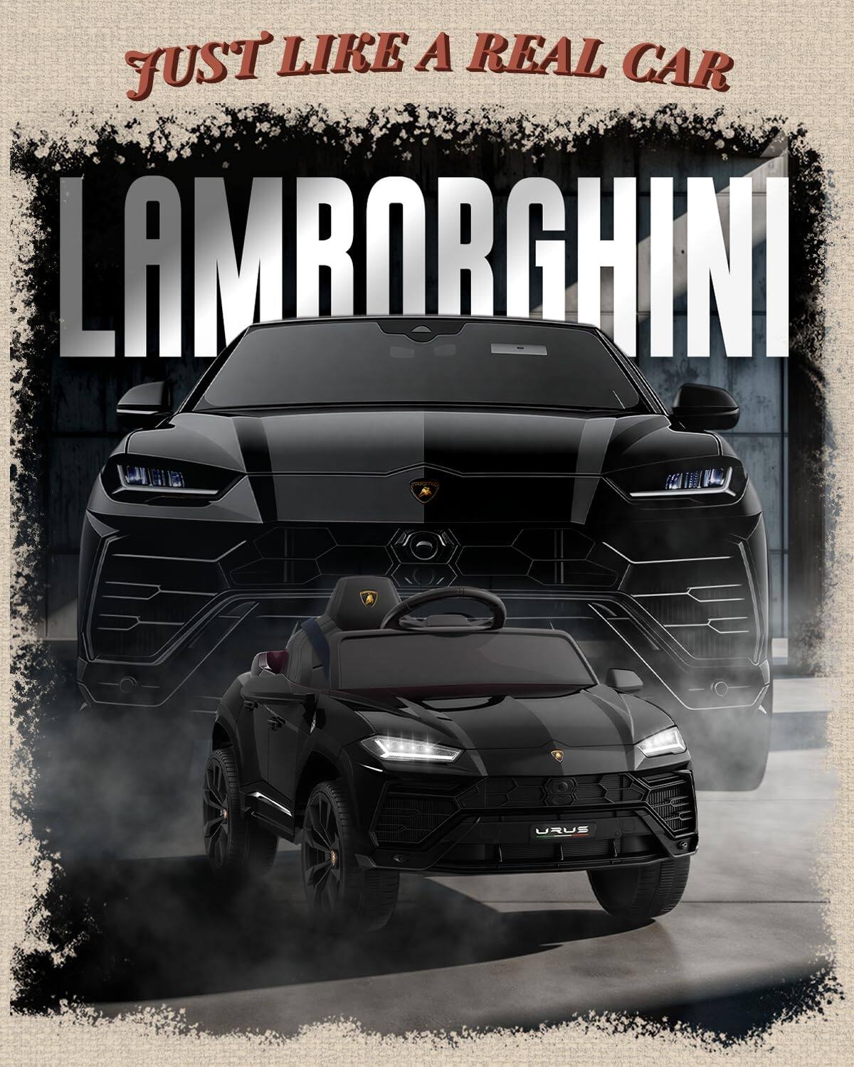 JUST LIKE A REAL CAR LAMBORGHINI