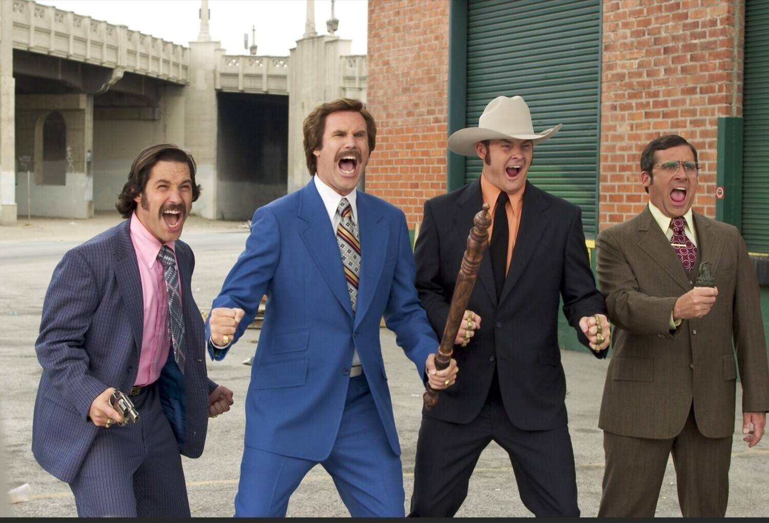 Alt View 1. Anchorman: The Legend of Ron Burgundy   - 4K Blu-Ray.