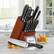 Left Zoom. Tramontina - 14Pc Cutlery/Steak Knife Set - Black.