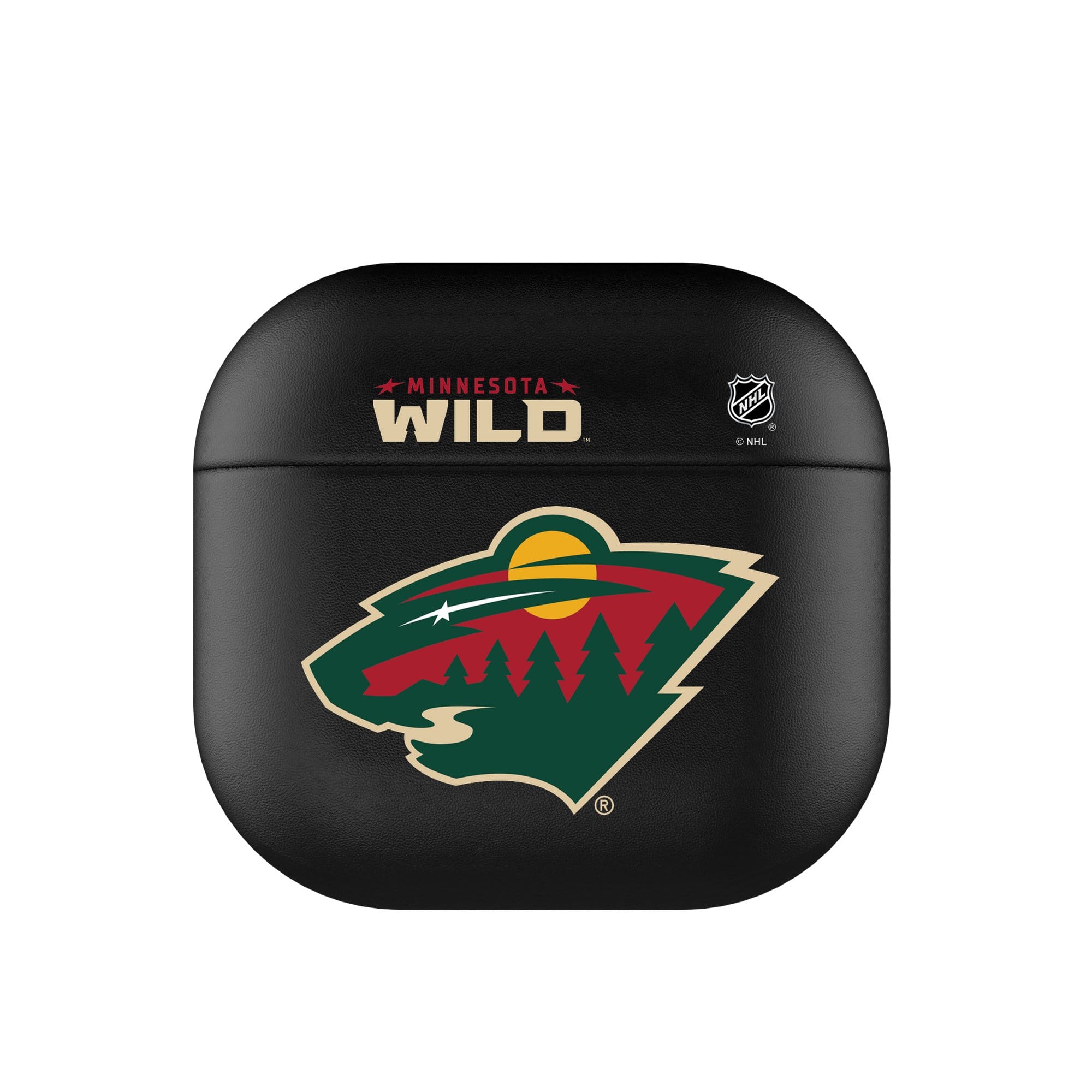 Keyscaper - Minnesota Wild Minnesota Wild Insignia AirPods 4th Generation Case Cover - No Size - Black