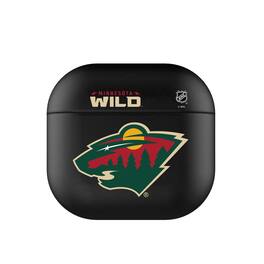 Keyscaper - Minnesota Wild Minnesota Wild Insignia AirPods 4th Generation Case Cover - No Size - Black