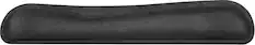 Front. Allsop - Allsop 30192 Ergoprene Gel Wrist Rest - Black - COMPUTER ACCESS. - Multicolor.