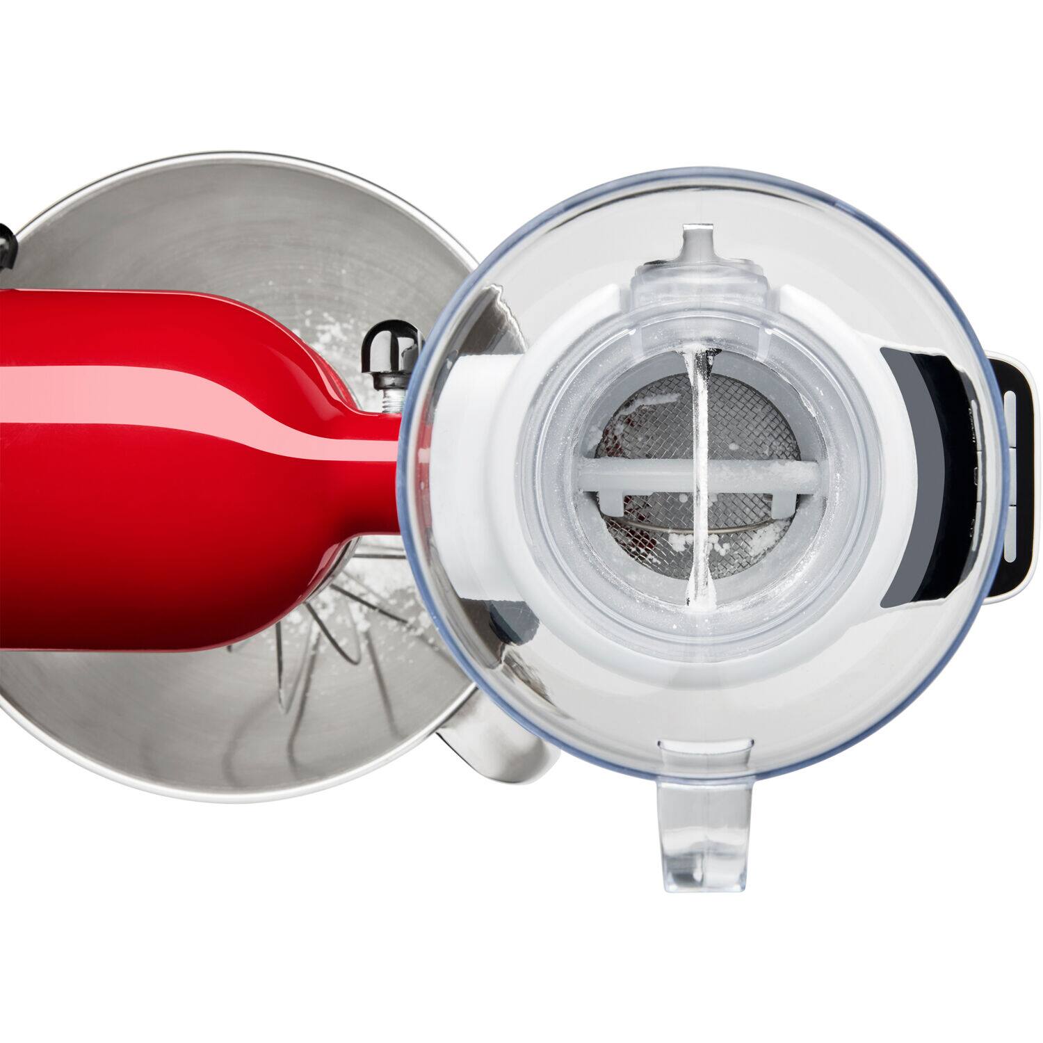 Alt View 6. KitchenAid - Sifter + Scale Attachment for KitchenAid Stand Mixers - White.