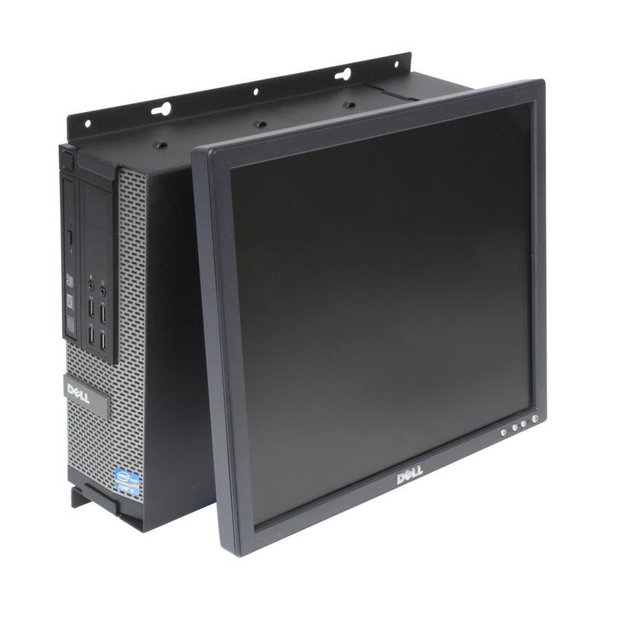 Dell Monitor Wall Rack RackSolutions 120 B Tilt Monitor Wall Mount for Dell Optiplex 790 SFF ...