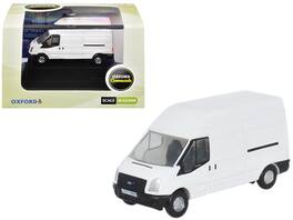 2006 Ford Transit LWB High Roof Van 1/148 (N) Scale Diecast Model Car by Oxford Diecast - White