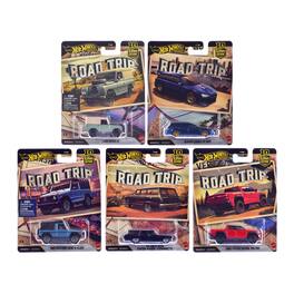 "Road Trip" 5 piece Set "Car Culture 10th Anniversary" Series V Diecast Model Cars by Hot Wheels