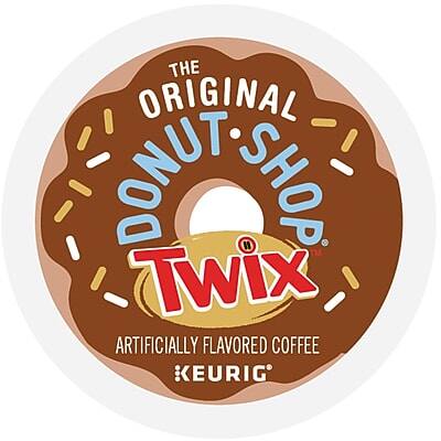 THE ORIGINAL DONUT SHOP  
Twix  
ARTIFICIALLY FLAVORED COFFEE  
KEURIG