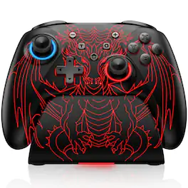 Kitcheniva - Wireless Switch 2 Controller For Nintendo Switch 2/Switch/OLED With Charging Dock - Black