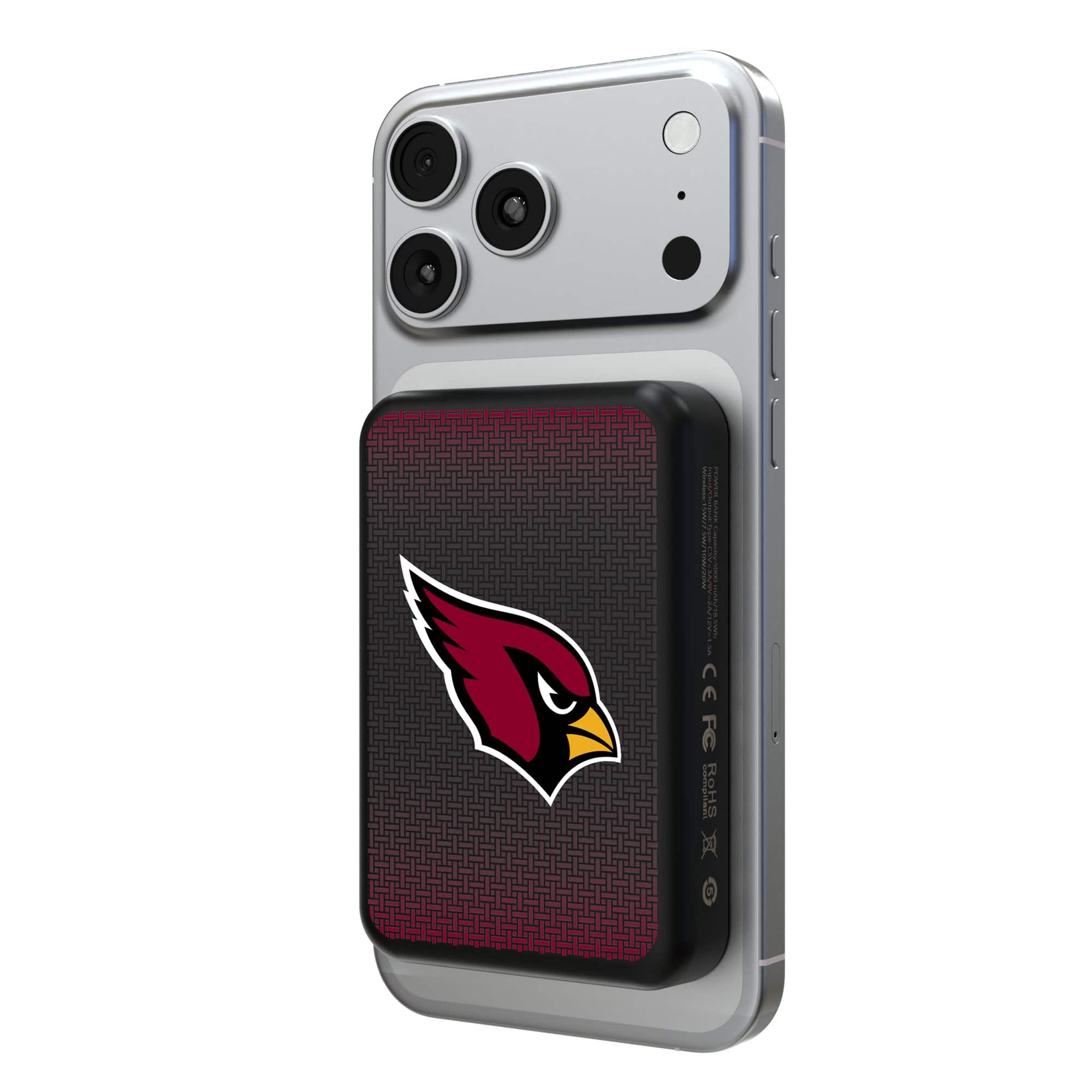 Keyscaper - Arizona Cardinals Wireless Magnetic Power Bank - Black price history on PriceWatchPro