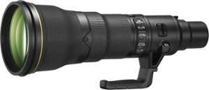 Nikon - AF-S NIKKOR 800mm f/5.6E FL ED VR Super-Telephoto Lens for Select Cameras - Black - Front_Zoom