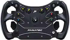 Front. Fanatec - CSL GT3 Style Sim Racing Steering Wheel – QR2 Lite Quick Release for PC & Xbox (PS5 & PS4 via Wheel Base) - Black.