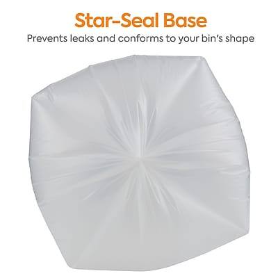 Star-Seal Base  
Prevents leaks and conforms to your bin's shape