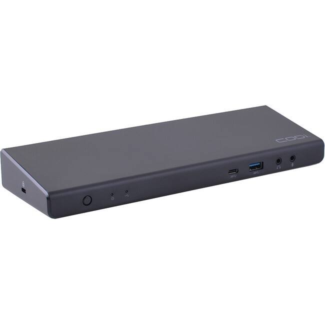 Front. CODi - Codi Centro USB-C Triple Display Docking Station.