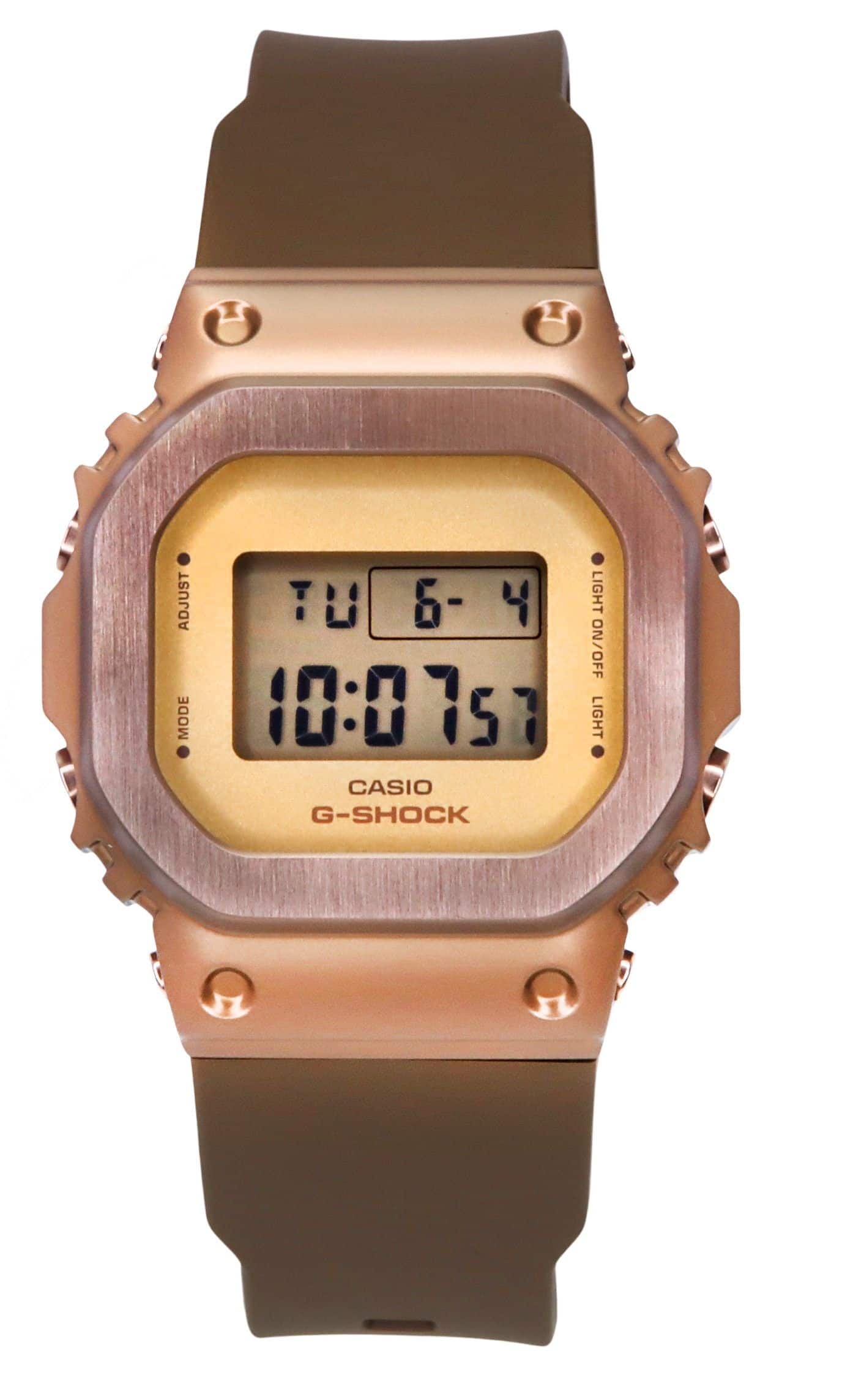 Sure, here is the corrected and grouped text from the image:

- **ADJUST**
- **MODE**
- **LIGHT ON/OFF**
- **LIGHT**
- **CASIO G-SHOCK**
- **TU 6-4**
- **10:0753**