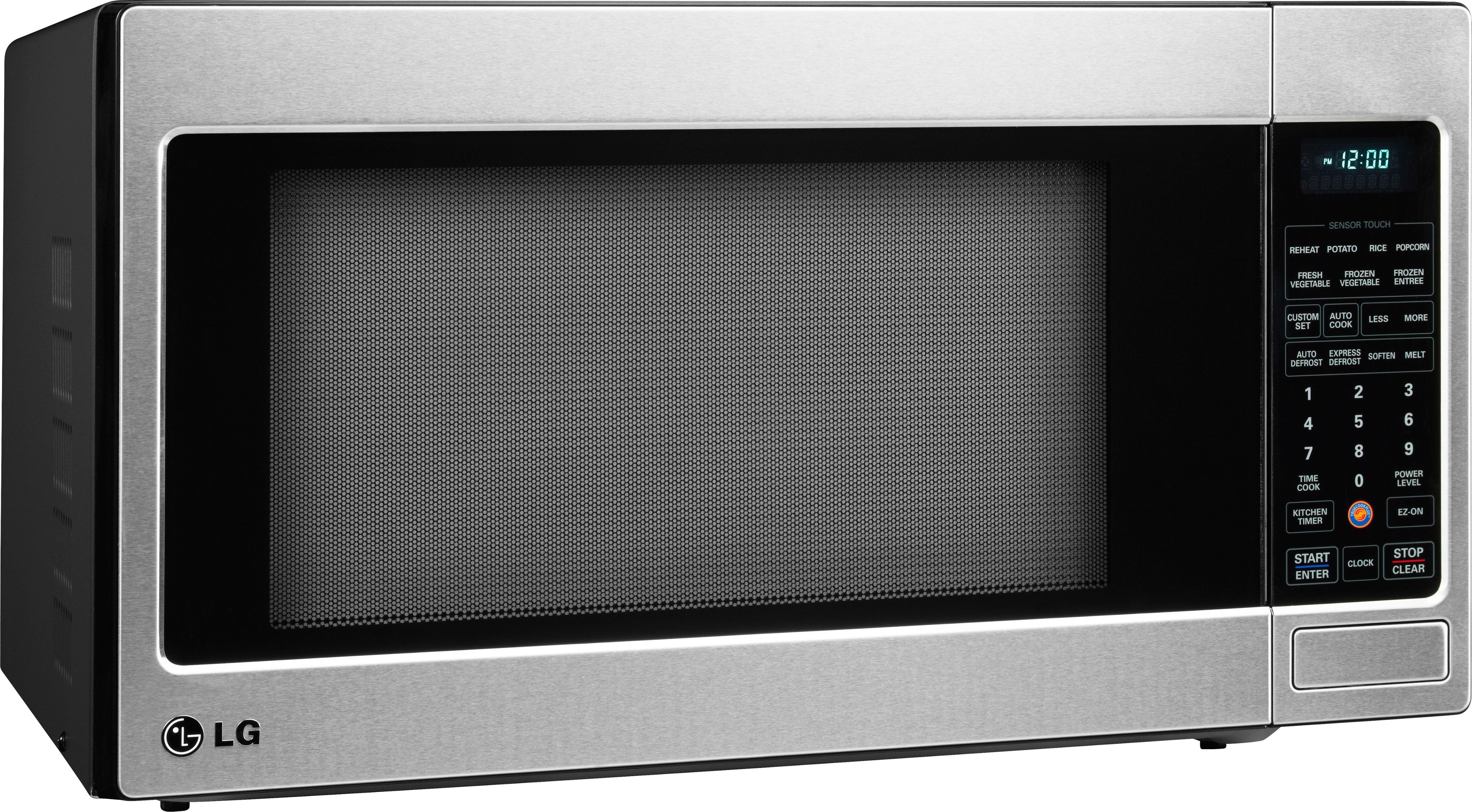 Best Buy: LG 2.0 Cu. Ft. Full-Size Microwave Stainless steel LCRT2010ST