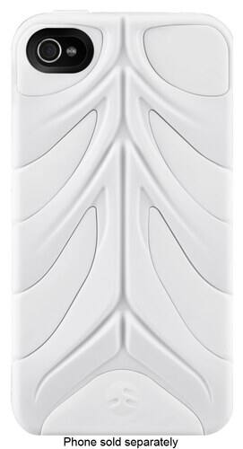Front Standard. SwitchEasy - CapsuleRebel Hybrid Case for Apple® iPhone® 4 and 4S - White.