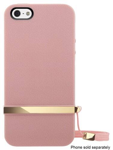 Front Standard. SwitchEasy - Lanyard Case for Apple® iPhone® 5 - Blossom Pink.