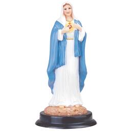 FC Design - 5"H Sac Heart of Maria Holy Figurine Statue Office Desk Tabletop Home Decor Gift - Multi-Color