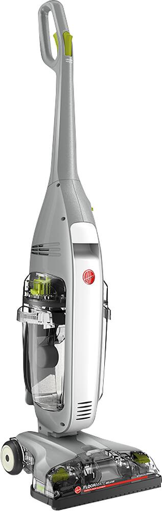 Angle. Hoover - FloorMate Deluxe Hard Floor Cleaner - Moondust Metallic.