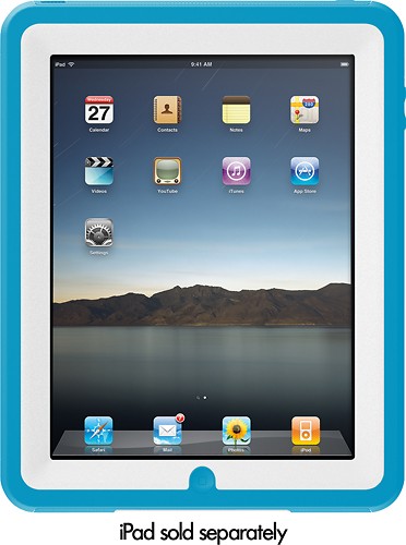 Customer Reviews: OtterBox Defender Case for Apple® iPad™ White/Blue 63 ...