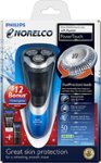 Front Standard. Philips Norelco - PowerTouch Electric Razor - Black.