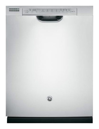  GE - 24&quot; Front Control Tall Tub Built-In Dishwasher with Stainless Steel Tub - Stainless Steel