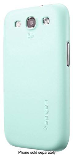 Front Standard. Spigen - Ultra Thin Air Case for Samsung Galaxy S III Mobile Phones - Mint Green.