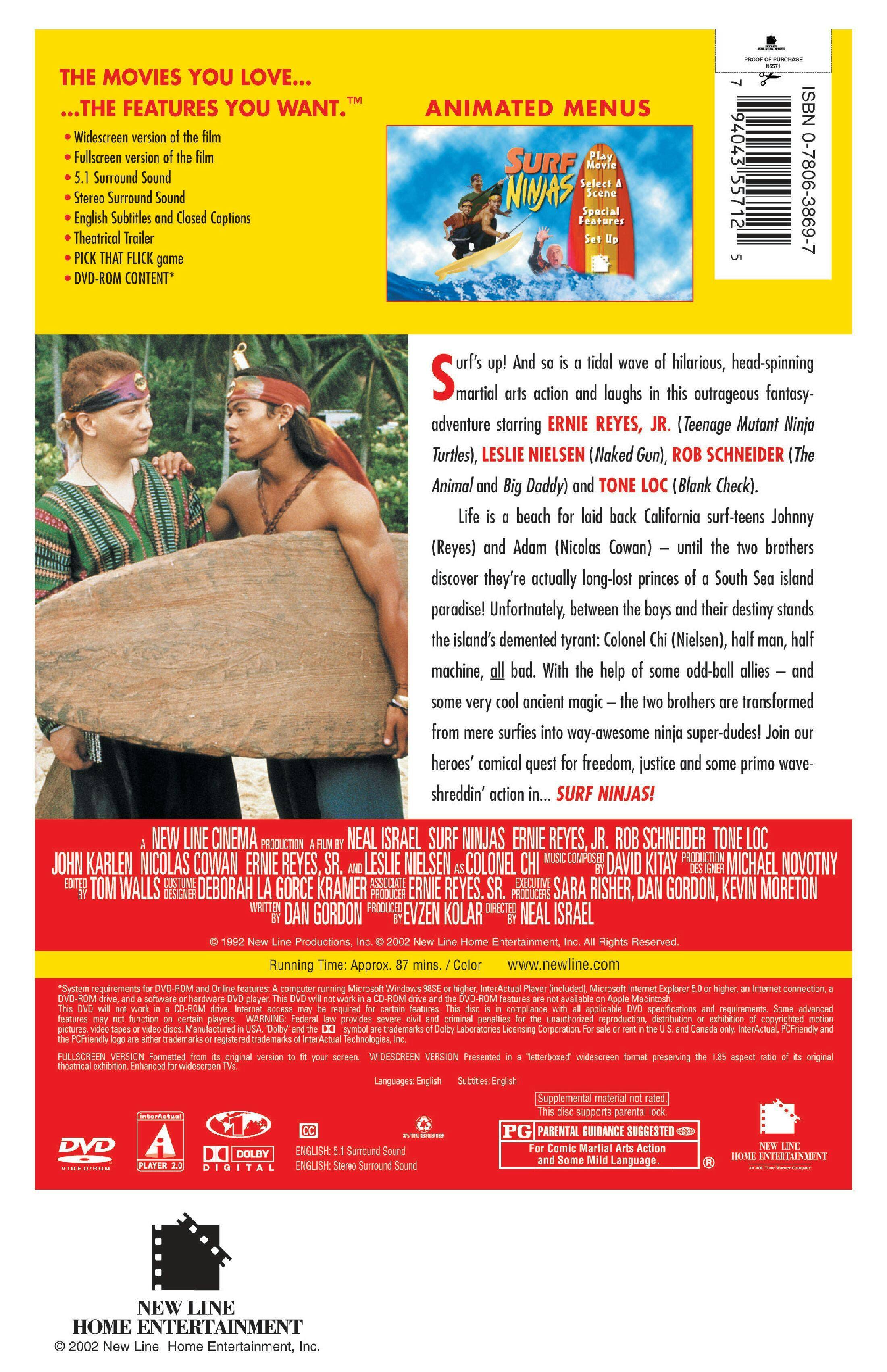 Angle. Surf Ninjas [DVD].