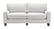 Alt View 12. Serta - Palisades Modern 3-Seat - Straight Arm - Fabric Sofa - 78" - Cream.