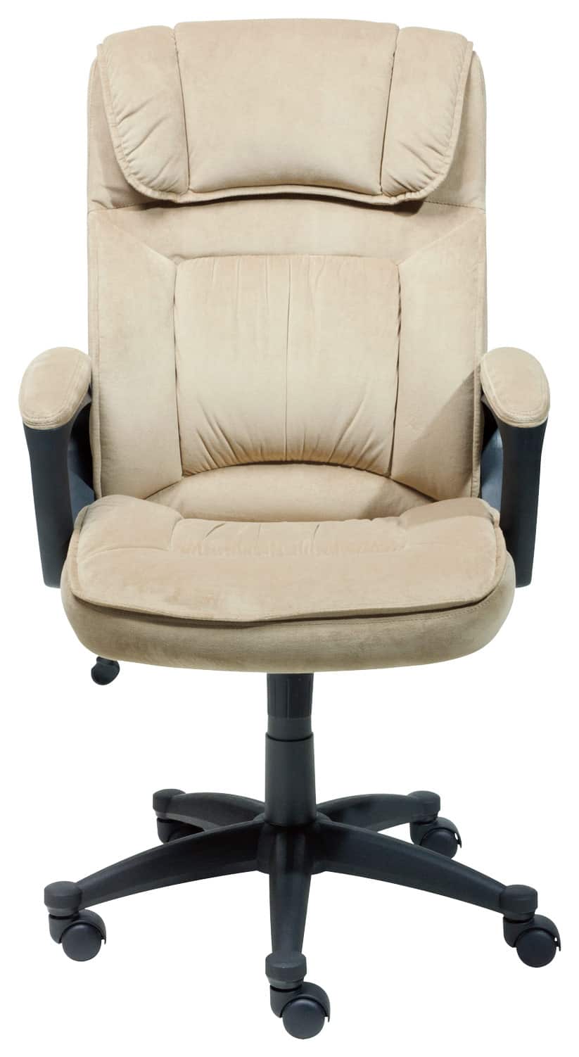 Comfy Office Chairs Best Serta Executive Office Chair Beige