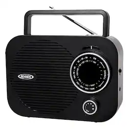 Jensen - AM/FM Radio - Black