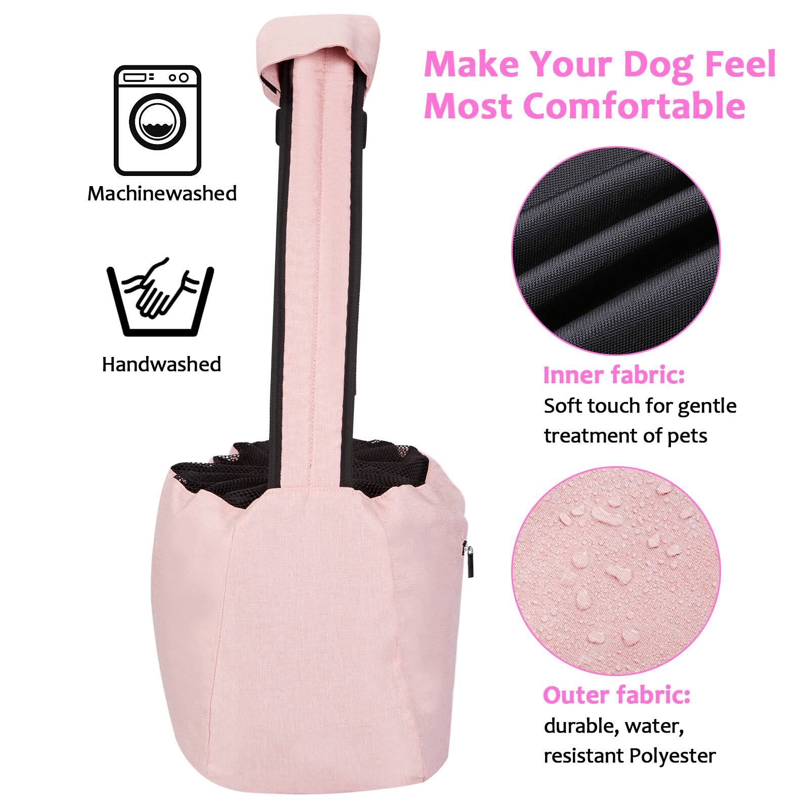 Make Your Dog Feel Most Comfortable

Machinewashed  
Handwashed

Inner fabric:  
Soft touch for gentle treatment of pets

Outer fabric:  
Durable, water-resistant Polyester
