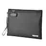VEVOR - Fireproof Document Bag, 1832 ℉ Heat Insulated Fireproof & Waterproof Bag with Lock, Portable File Storage Security - Black