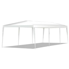 Kadyn - 10 x 30 Feet Gazebo Canopy Tent with Connection Stakes and Wind Ropes, Outdoor Gazebo Wedding Party Tent Canopy Tent