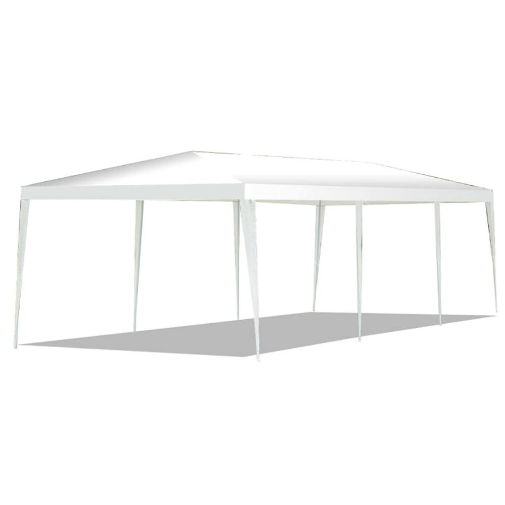 Front. Kadyn - 10 x 30 Feet Gazebo Canopy Tent with Connection Stakes and Wind Ropes, Outdoor Gazebo Wedding Party Tent Canopy Tent.